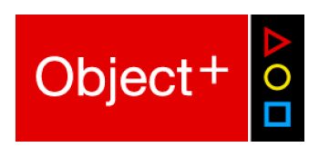Logo design of Object+ company